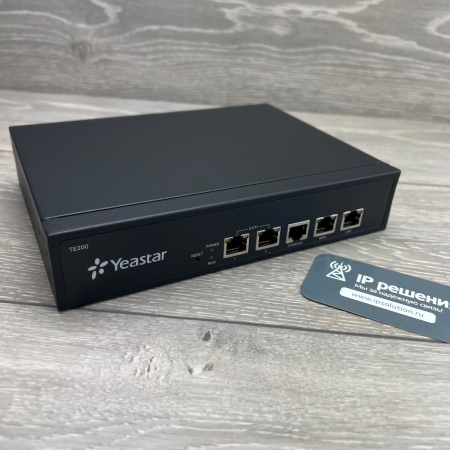 Yeastar NeoGate TE200, PRI шлюз, 2 порта E1 